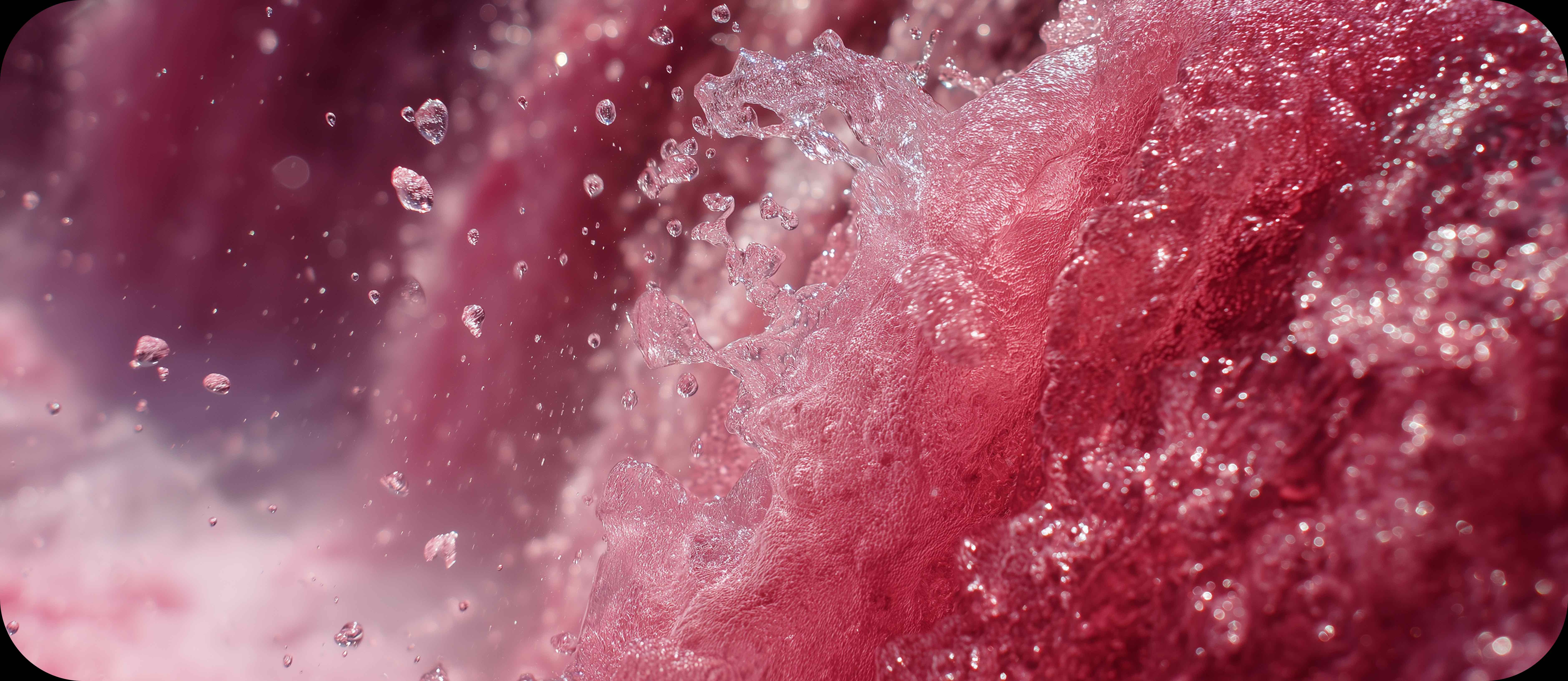 LLMONADE liquid splash background